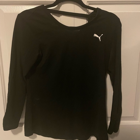 Black puma full sleeve shirt - Picture 1 of 3